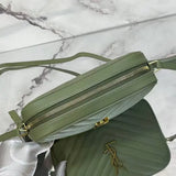 Loulou Toy Camera Bag in Matelassé Leather