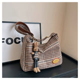 Autumn And Winter Large Capacity Woolen Bag For Women