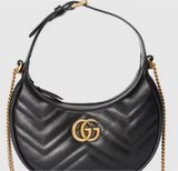 Mamon Half Moon Bag Mini Black