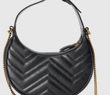 Mamon Half Moon Bag Mini Black