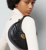 Mamon Half Moon Bag Mini Black