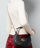 Mamon Half Moon Bag Mini Black