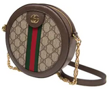 Ophidia series black small round bag