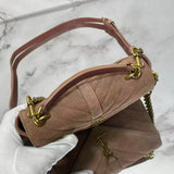 Mini College Bag in Suede