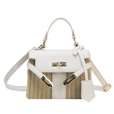 Summer New Single Piece Straw Woven Hand Bag For Women