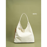 Simple Retro Large-capacity Shoulder Bag For Women